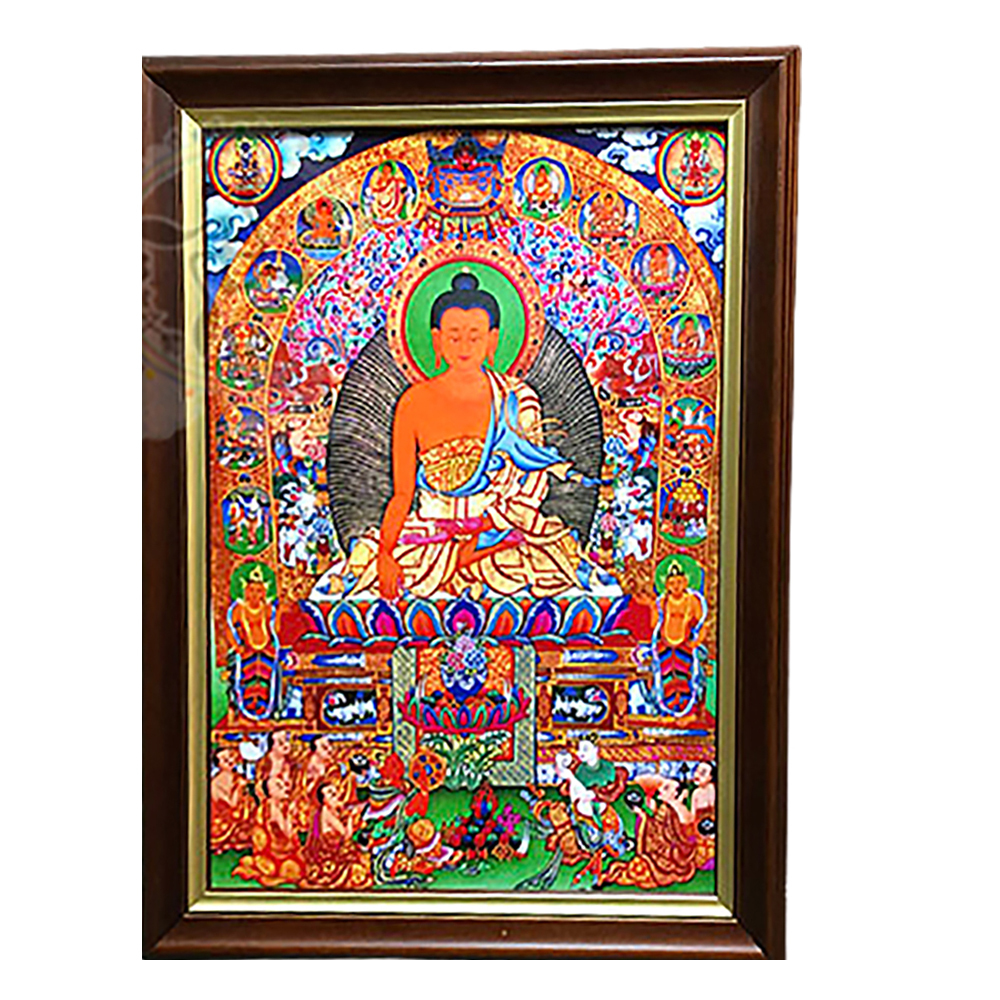 釋迦牟尼佛 {壓克力畫} 掛圖34公分1809A4【十方】146303