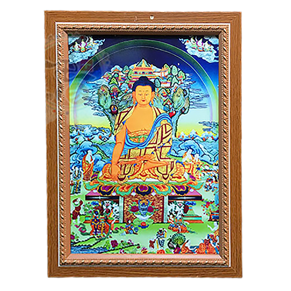 釋迦牟尼佛 {壓克力畫}  掛圖 34公分18057A4【十方】146308