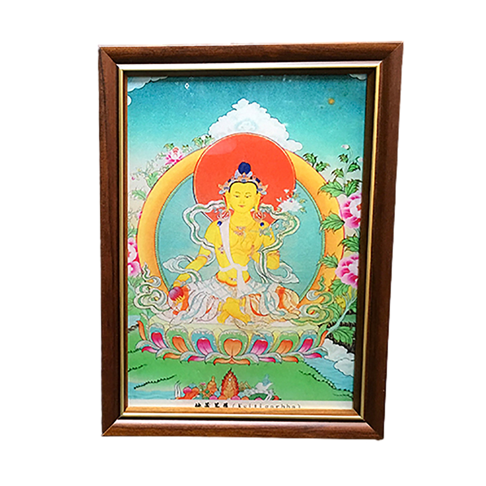 彌勒佛{壓克力畫} 高級相框17*23公分【十方】146441