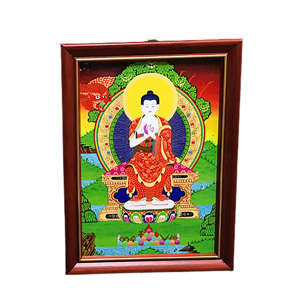 彌勒菩薩 {壓克力畫}高級相框17*23公分【十方】146455