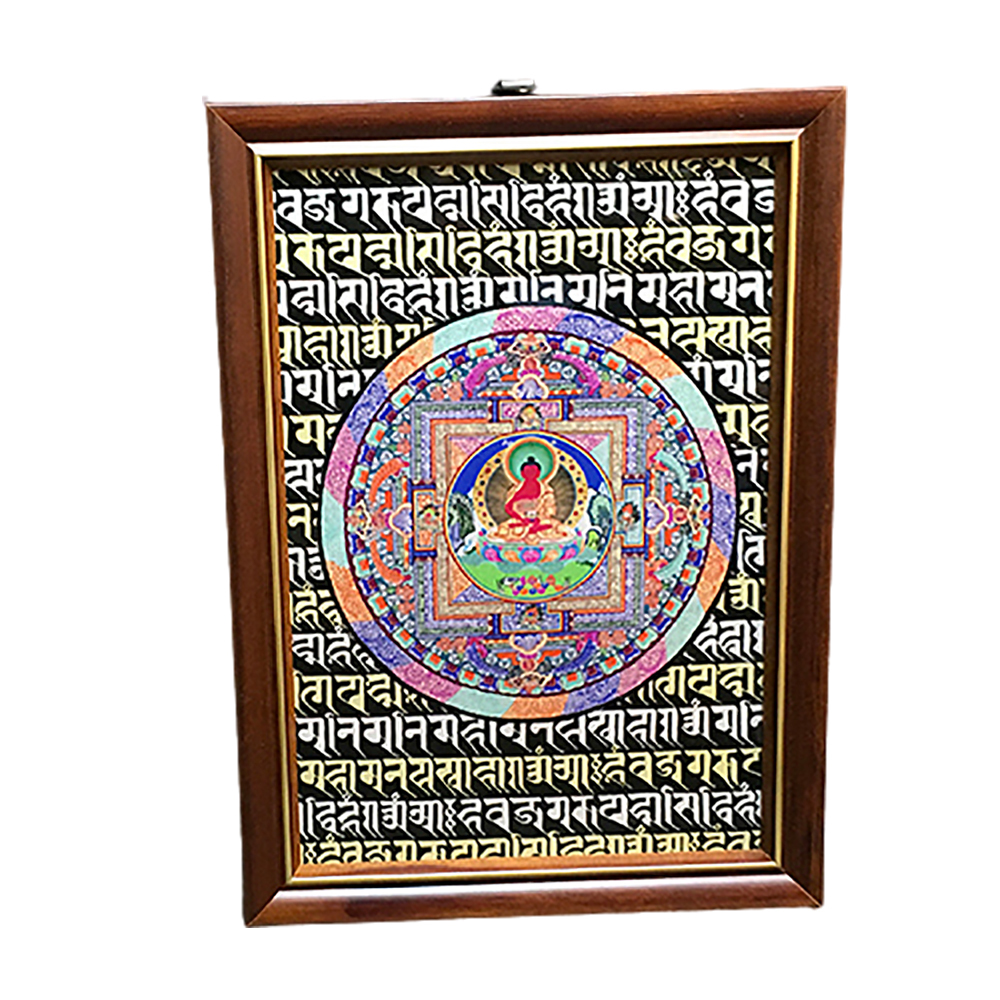 阿彌陀佛 {壓克力畫} 高級相框17*23公分【十方】146439