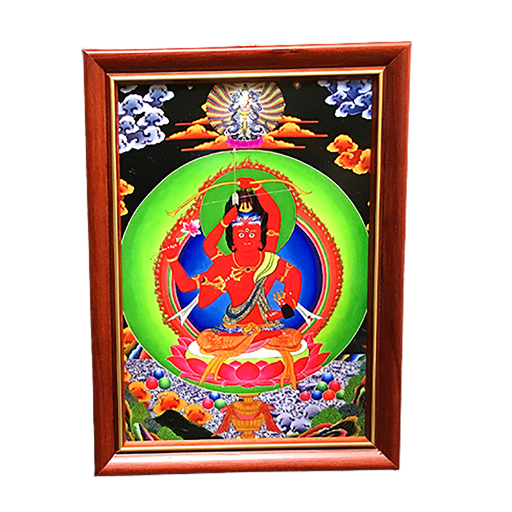 愛染明王{壓克力畫}高級木框掛圖A4【十方】146537