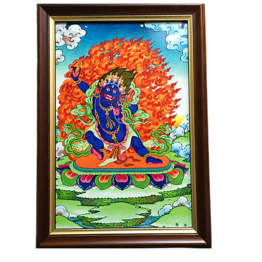 瑪哈嘎拉{壓克力畫}高級木框掛圖A4【十方】146528