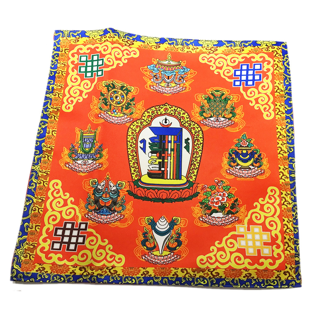 十相自在八吉祥 桌巾桌布42公分【十方】150417