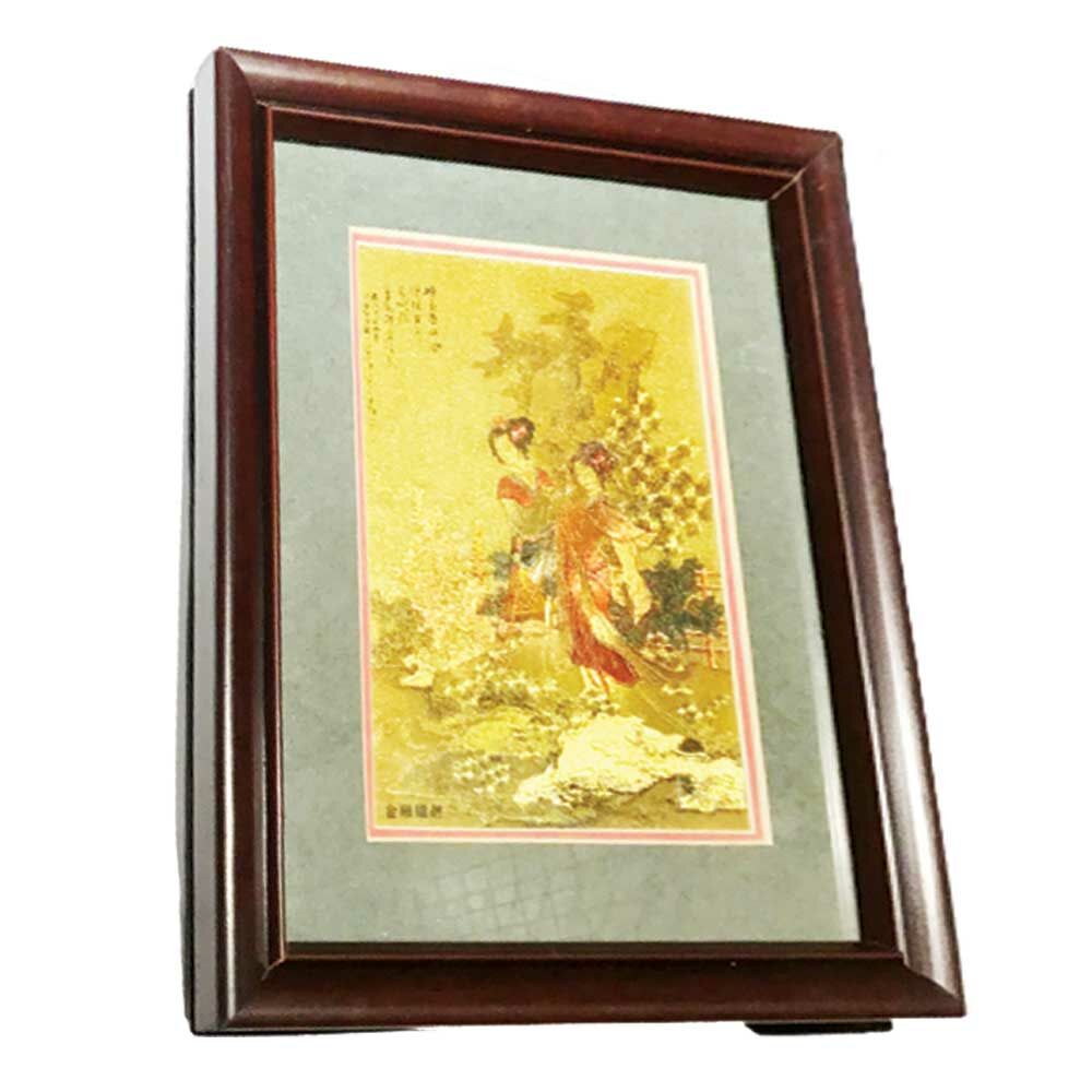 天女金箔畫框18.5*24cm【十方】117980
