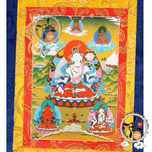 白度母迷你唐卡【十方】121688