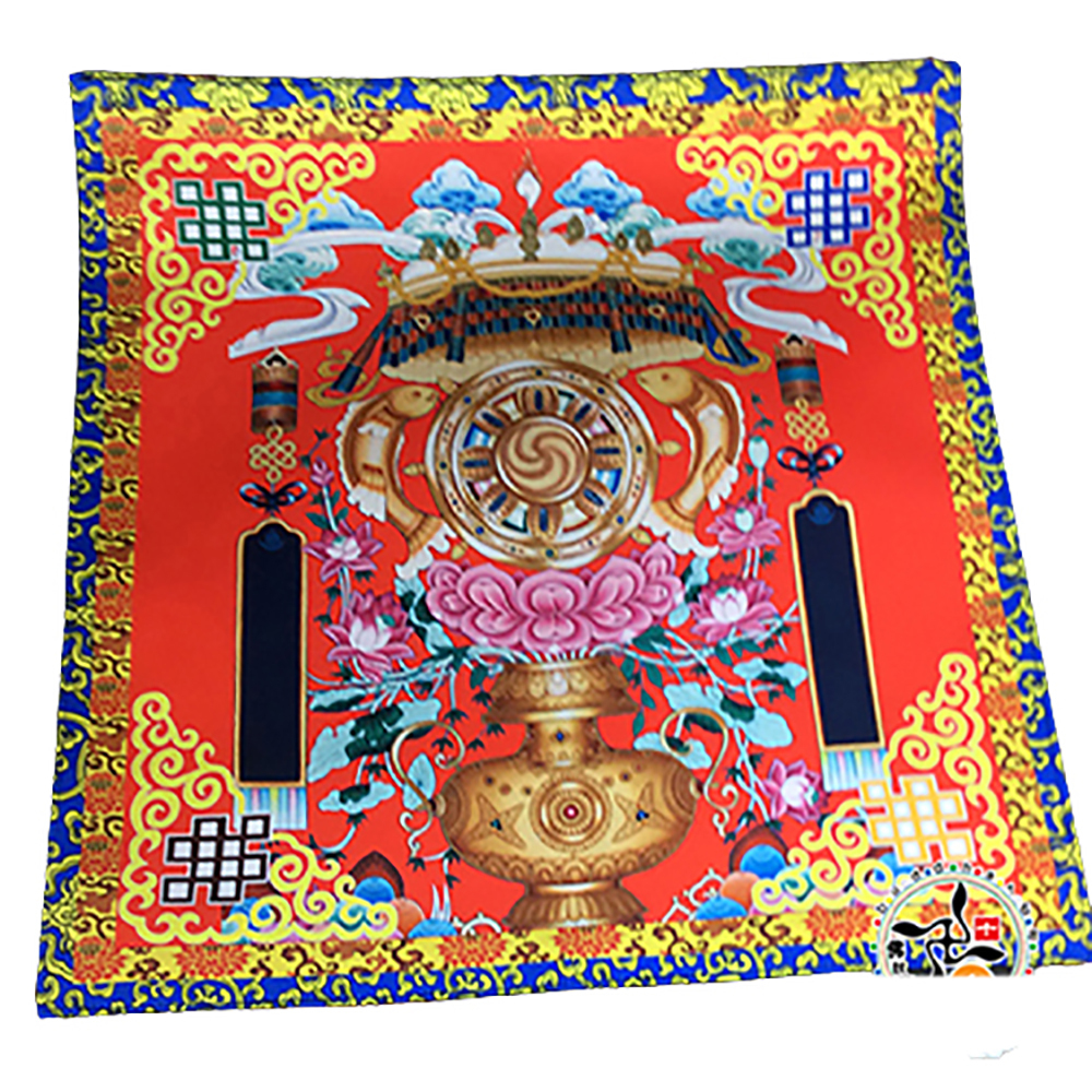 八吉祥 寶瓶桌布 41公分【十方】146236