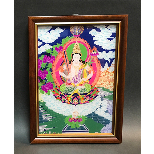 虛空藏菩薩{壓克力畫} 高級相框17*23公分【十方】146444