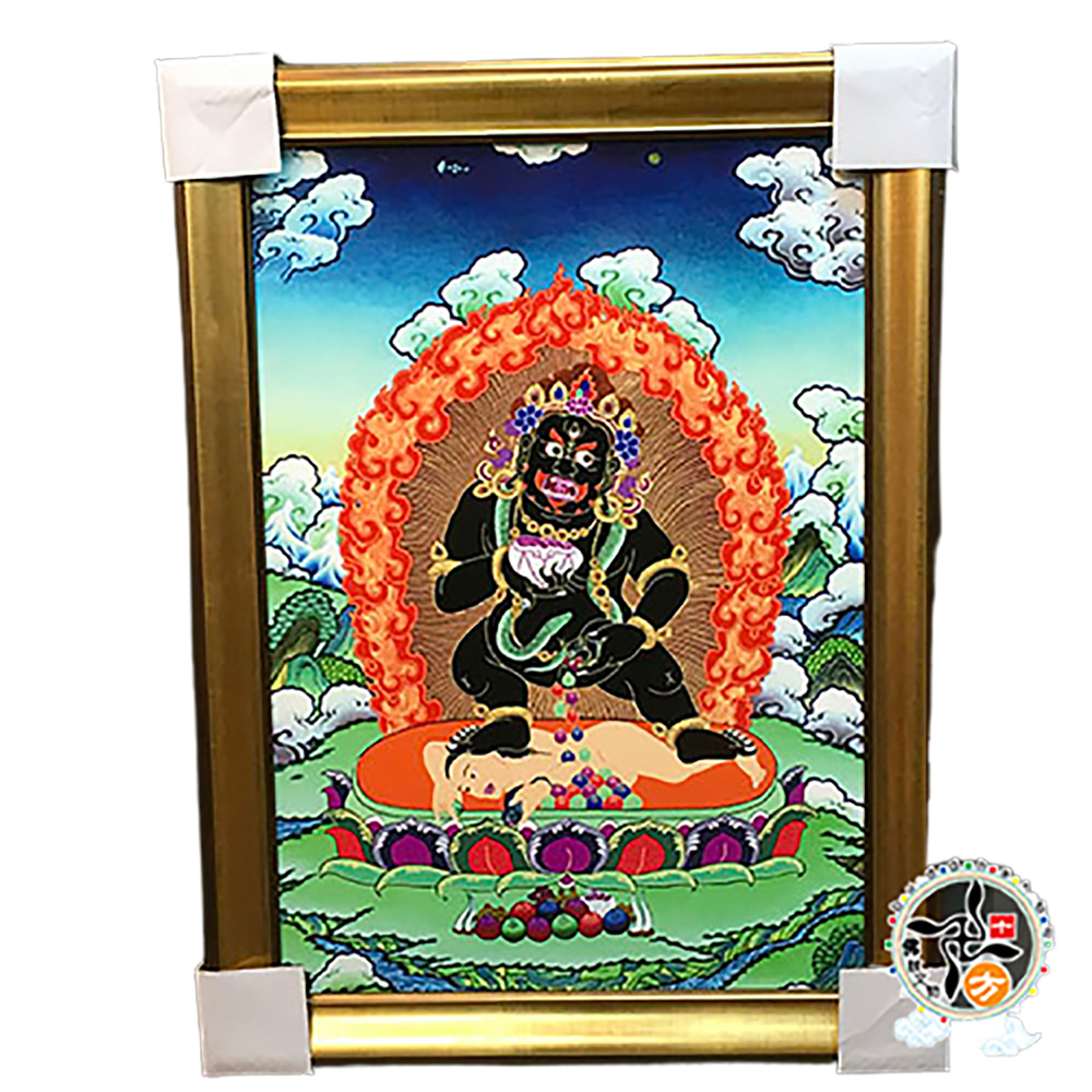 黑財神 {壓克力畫} 掛圖70公分18033A2【十方】146323