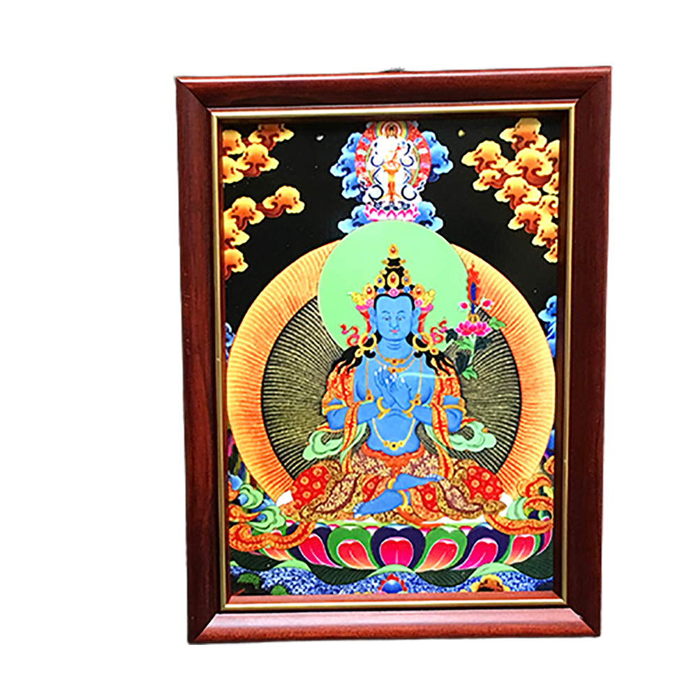 虛空藏菩薩{壓克力畫}  高級相框17*23公分【十方】146431