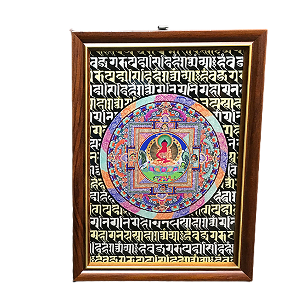 阿彌陀佛 {壓克力畫} 高級相框17*23公分【十方】146439