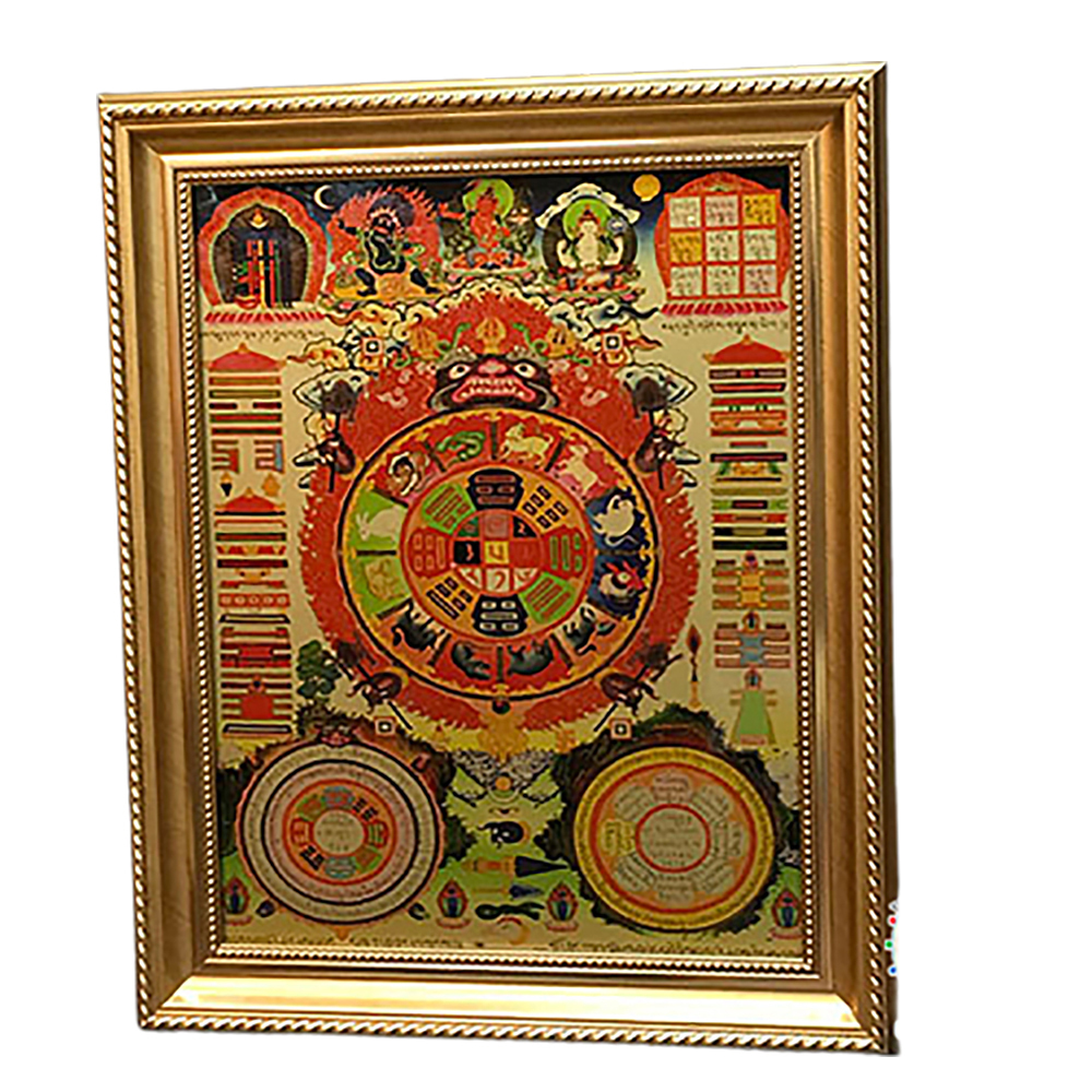 九宮八卦 {壓克力畫} 掛圖 82 公分A1【十方】146330