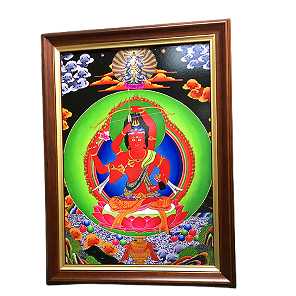 愛染明王{壓克力畫}高級木框掛圖A4【十方】146537