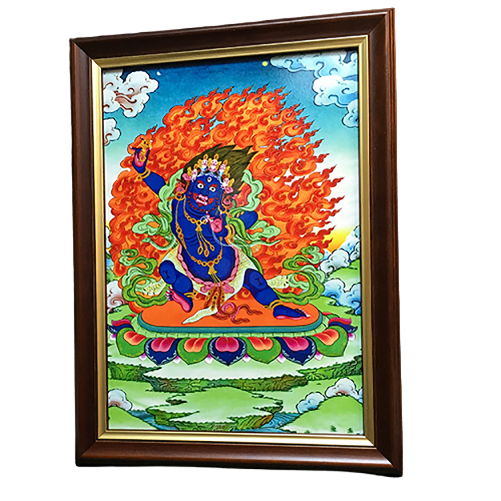 瑪哈嘎拉{壓克力畫}高級木框掛圖A4【十方】146528