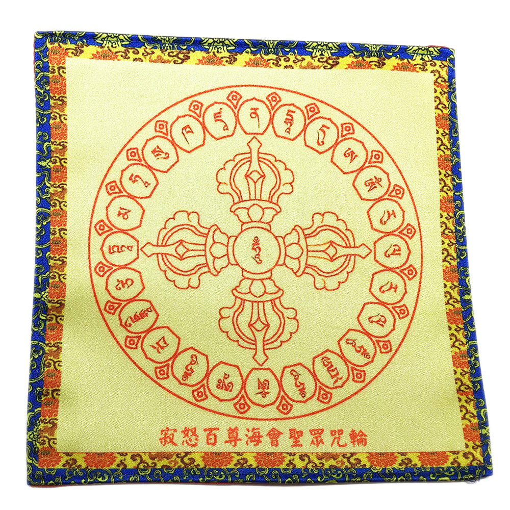 吽字杵 桌巾桌布19公分【十方】146551