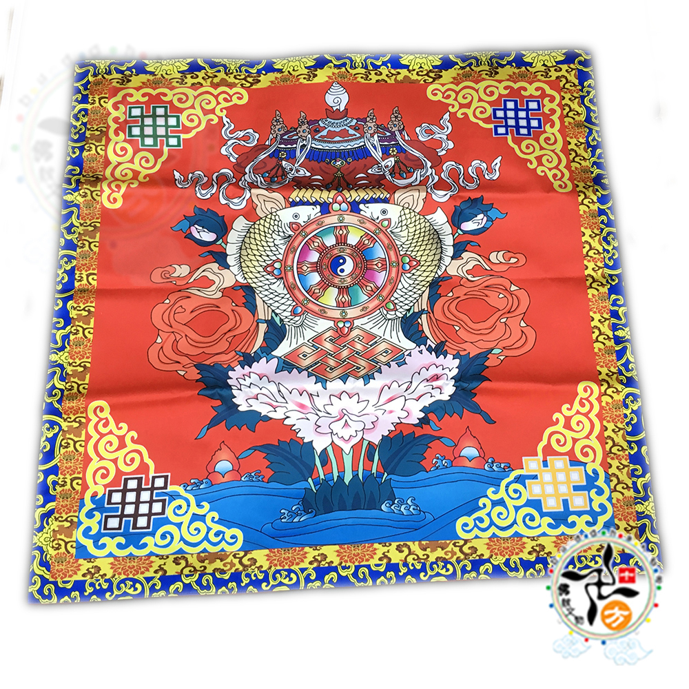 八吉祥總集 雙魚桌布88公分【十方】146988