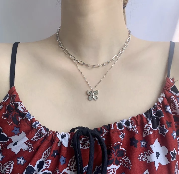 [抵deal] 蝴蝶Chocker2條set