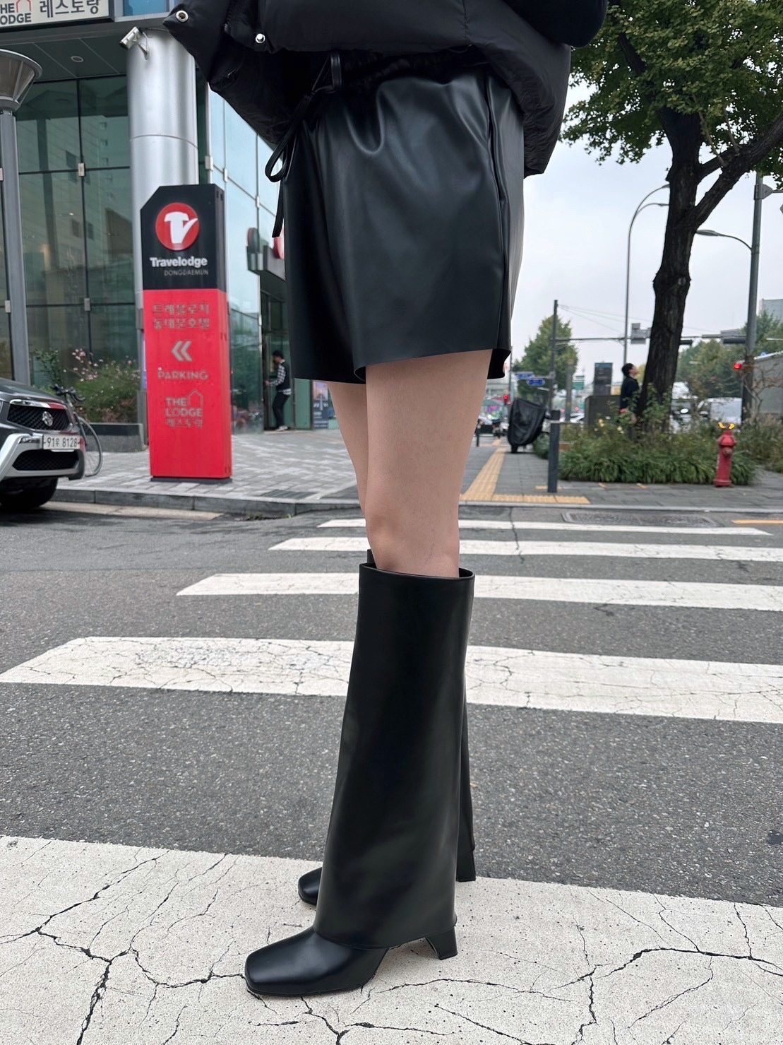 【現貨】設計款褲管靴