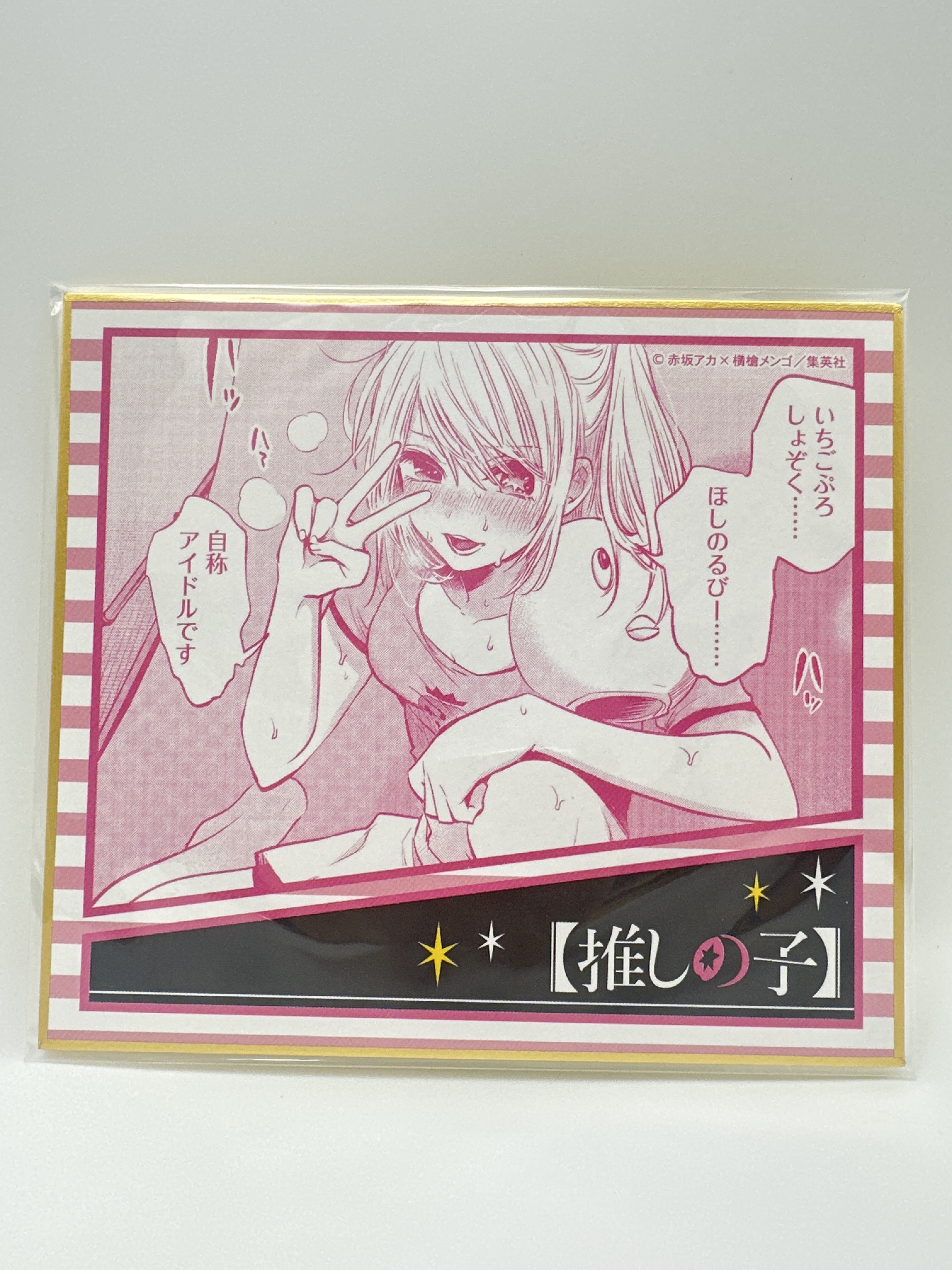 我推之字 露比 Ruby 原畫色紙