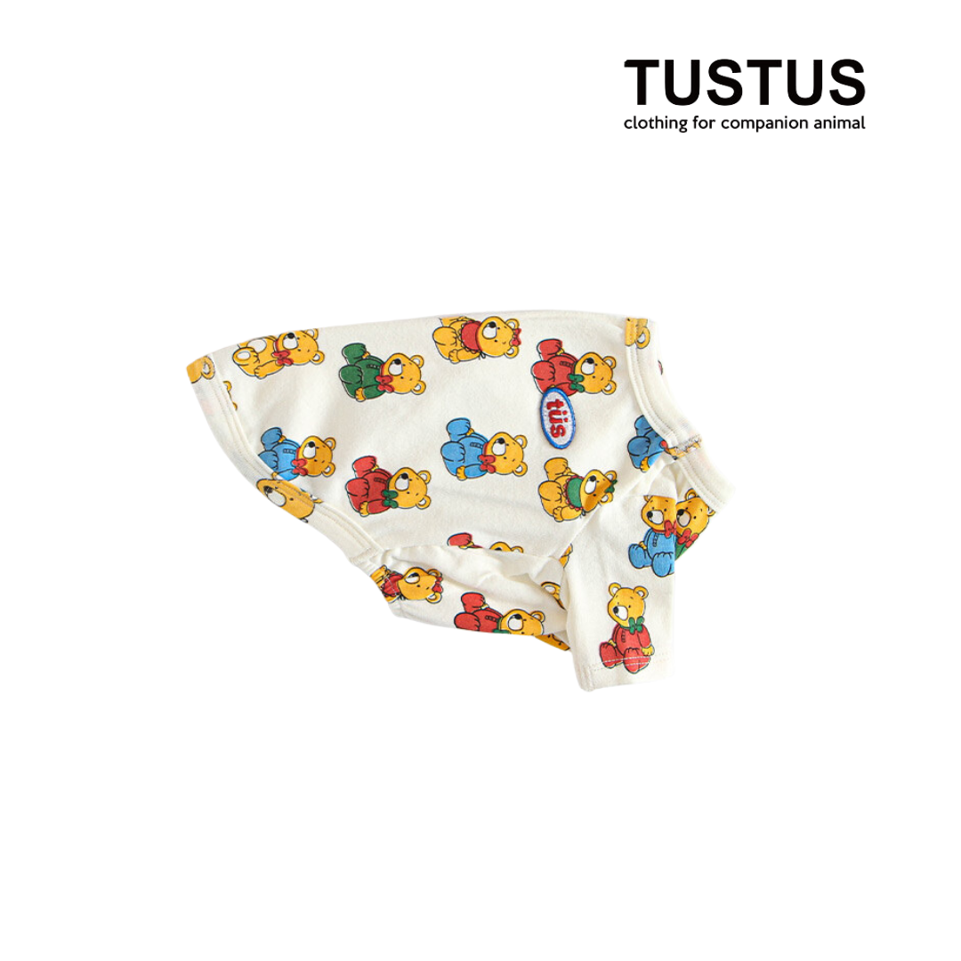 TUSTUS 小熊長袖TEE