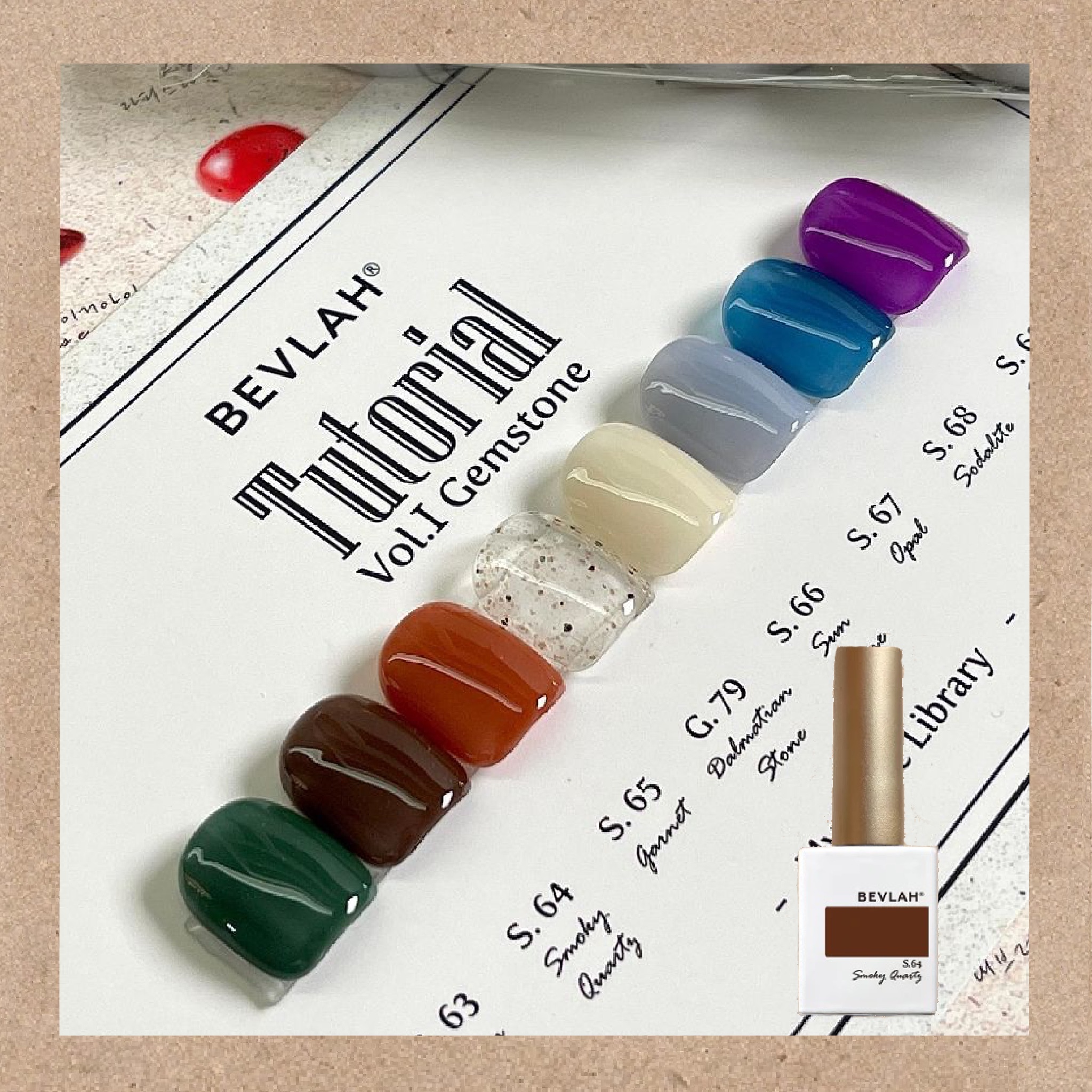 BEVLAH S.64 SMOKY QUARTZ