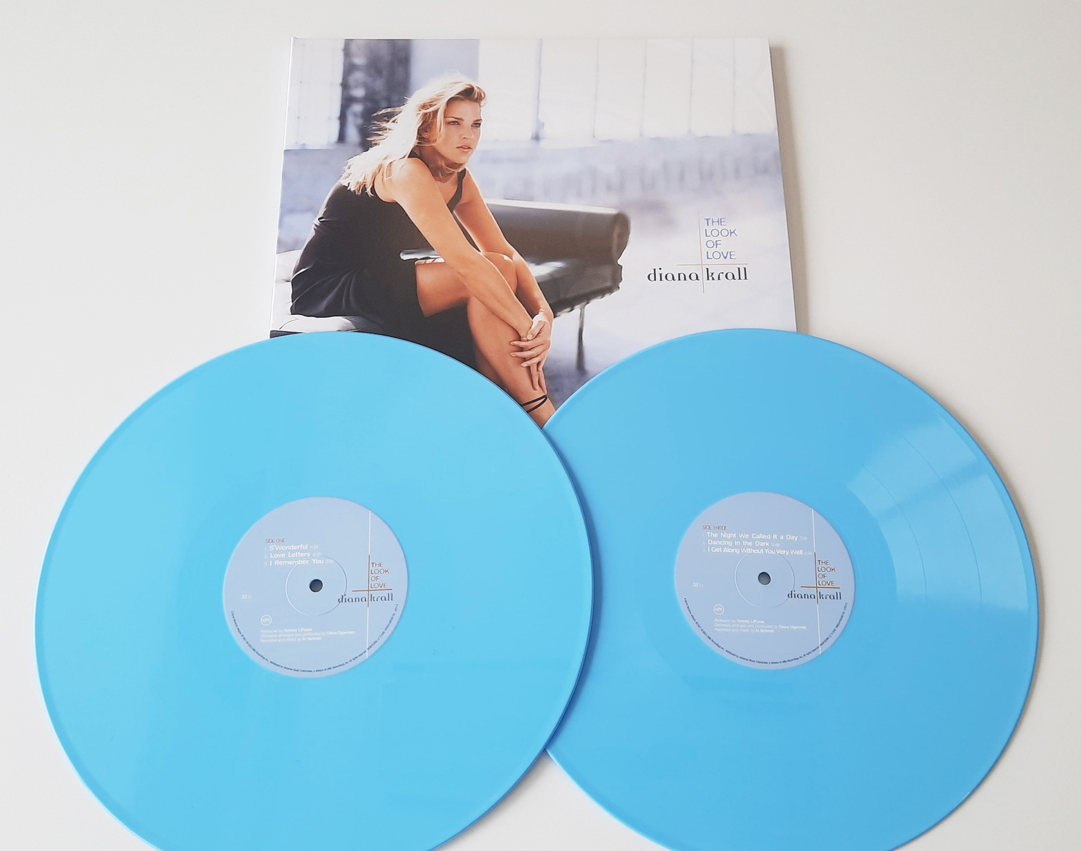 Diana Krall - THE LOOK OF LOVE (2LP Coloured Baby Blue)