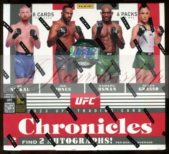 2023 Panini Chronicles UFC Hobby 編年史系列格鬥拳擊收藏卡卡盒