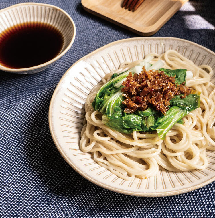 六錢湯包- 純手工XO干貝醬拌麵 ，２入/包 (小辣)