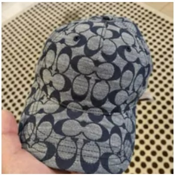 [S] COACH CB705 SIGNATURE C CHMB BBALL HAT,CHAMBRAY, 195031582028 (SCO564)