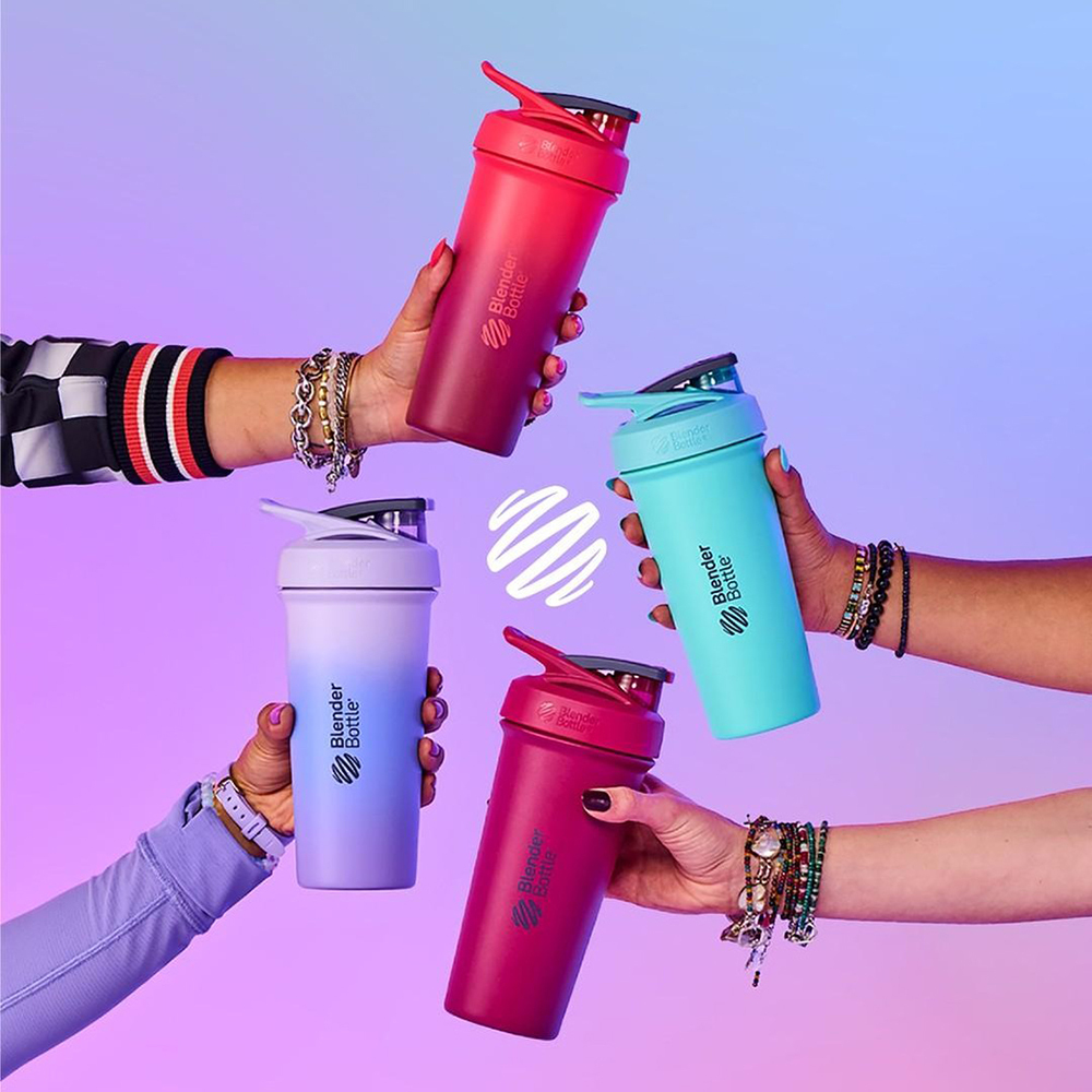 BlenderBottle®Sleek不鏽鋼｜25oz 搖搖杯