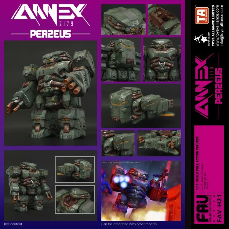 Toys Alliance : 1/18 FAV-H21 Annex 2179 Per2eu5 珀爾宙斯
