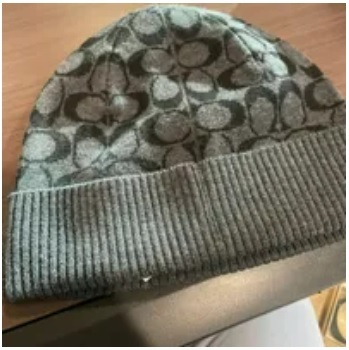 [S] COACH CK708 SIG KNT BN,BLACK, 722947656316 (SCO568)