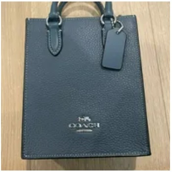 [S] COACH CM249 SD MX NS MINI TOTE,SV/DENIM, 196395079001 (SCO570)