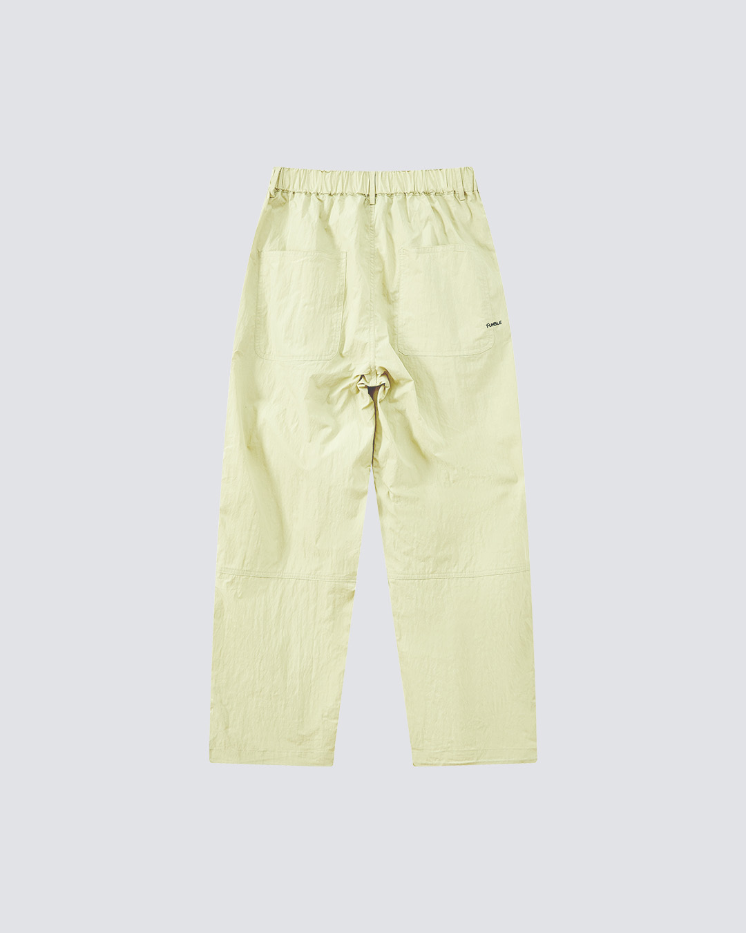 Essential Wrinkled Straight Pants｜Melon Green｜Hong Kong Original Design