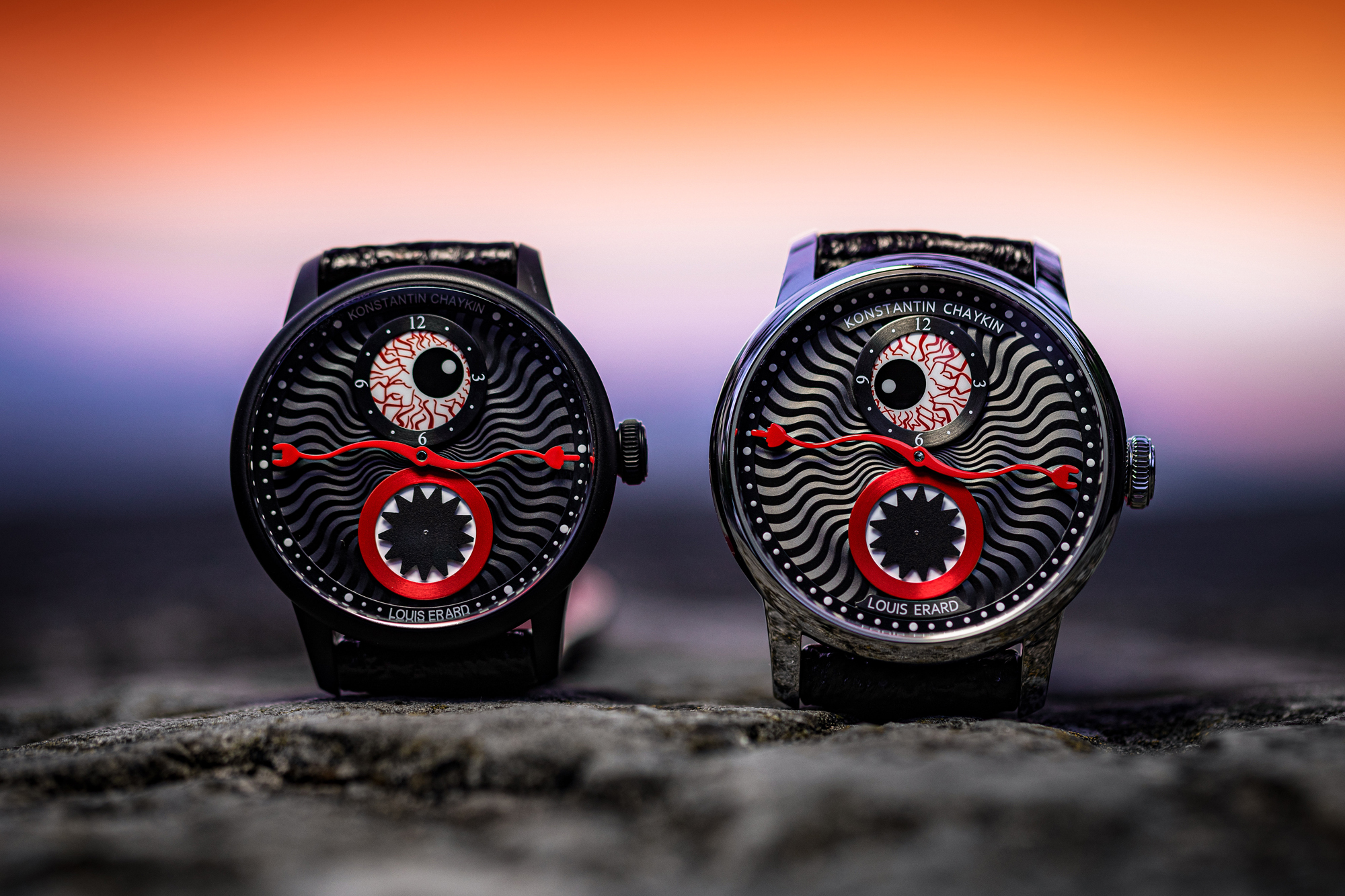 LOUIS ERARD再與獨立製錶品牌KONSTANTIN CHAYKIN合力打造時間吞噬者II 限量數與價格揭曉