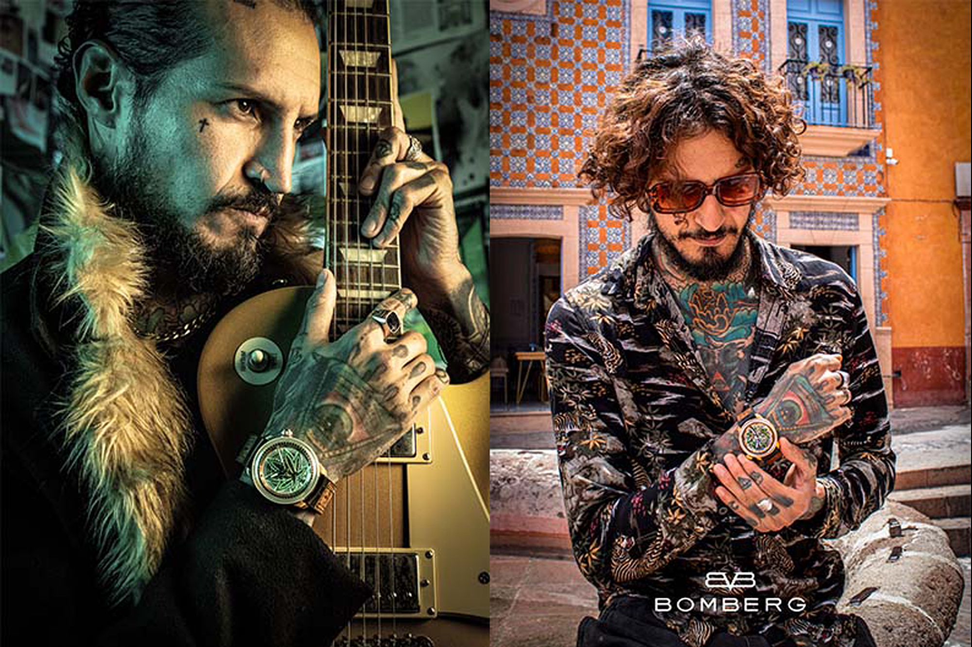 BOMBERG | 炸彈錶 第三代大麻錶全新金色錶殼 BB-01 Automatic CBD Golden