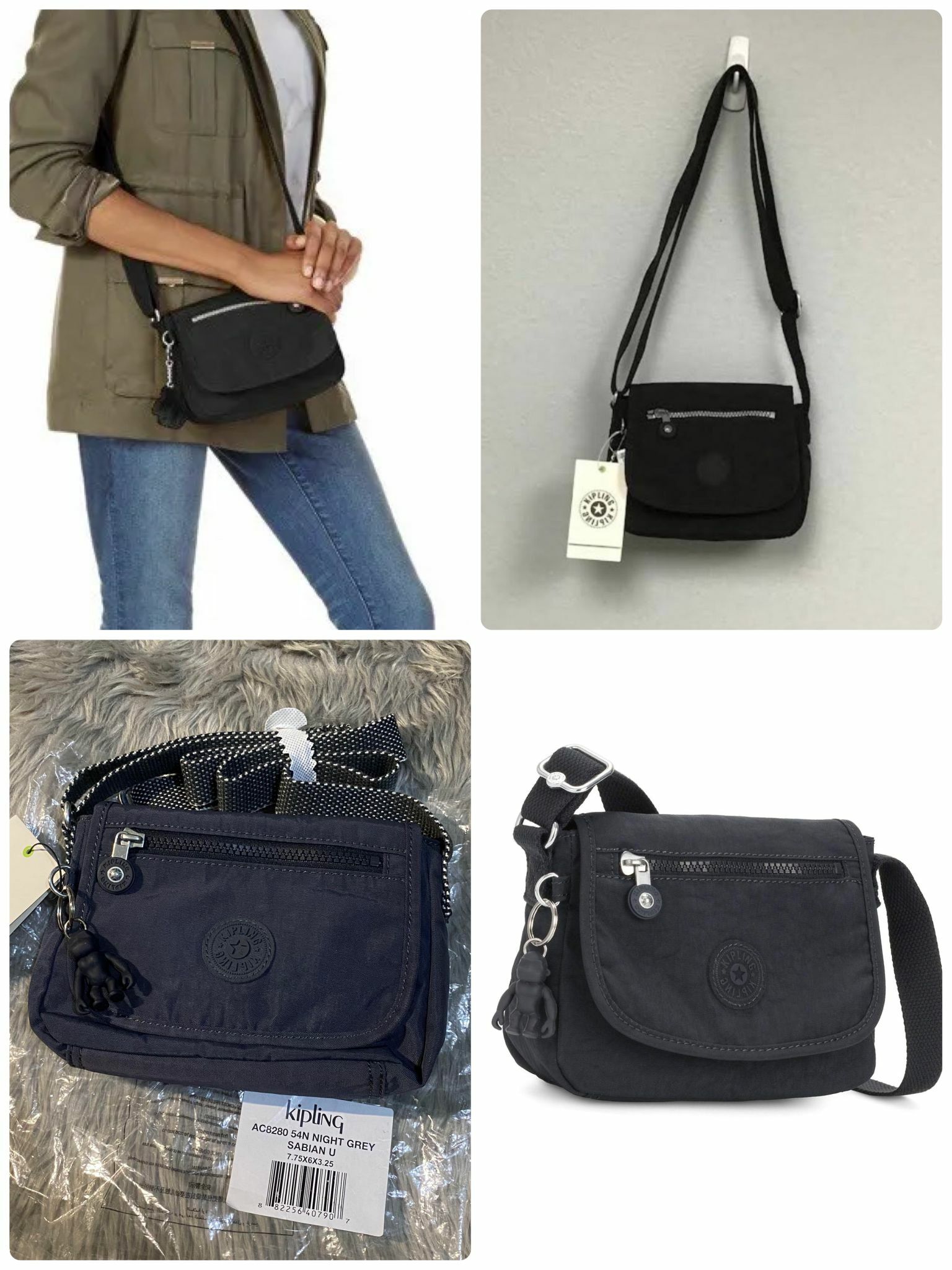 【現貨】Kipling F102003 女裝斜咩包 (回贈$50購物金)