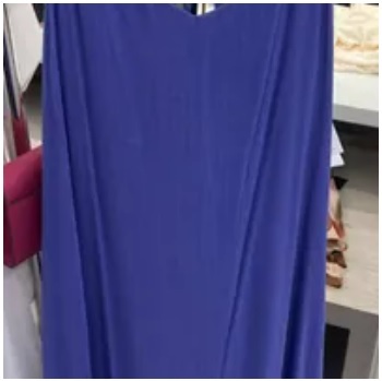 [S] DKNY FLARED SLEEVELESS DRESS,VERY PERI, P3DB8S29-AF5 (SD677)