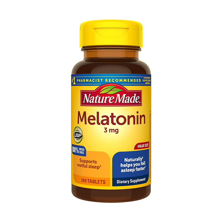 Nature Made, Melatonin, 3 mg, 240 Tablets