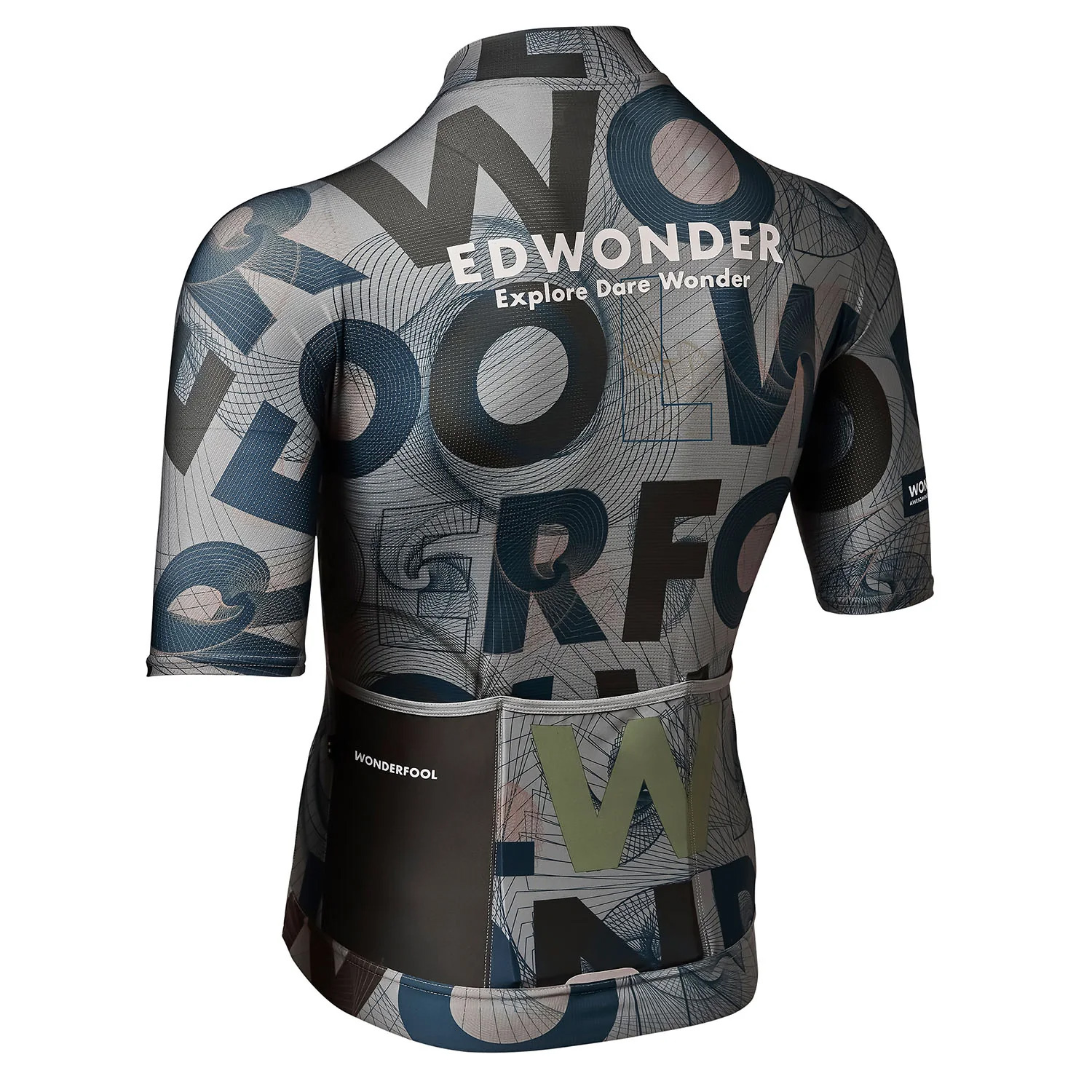 EdWonder Wonderfool Infinite Jersey Charcoal Gray (Men & Women)