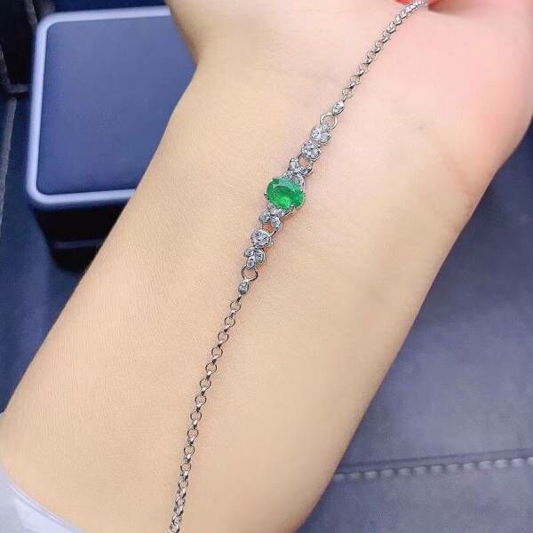 (11.22S)純天然祖母綠 手鍊