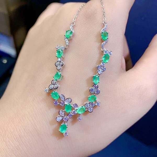 (11.22A)哥倫比亞祖母綠 吊墜