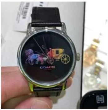 [S] COACH LUXURY WATCH 14503585 COACH,BLACK MULTI, 885997382915 (SCO589)