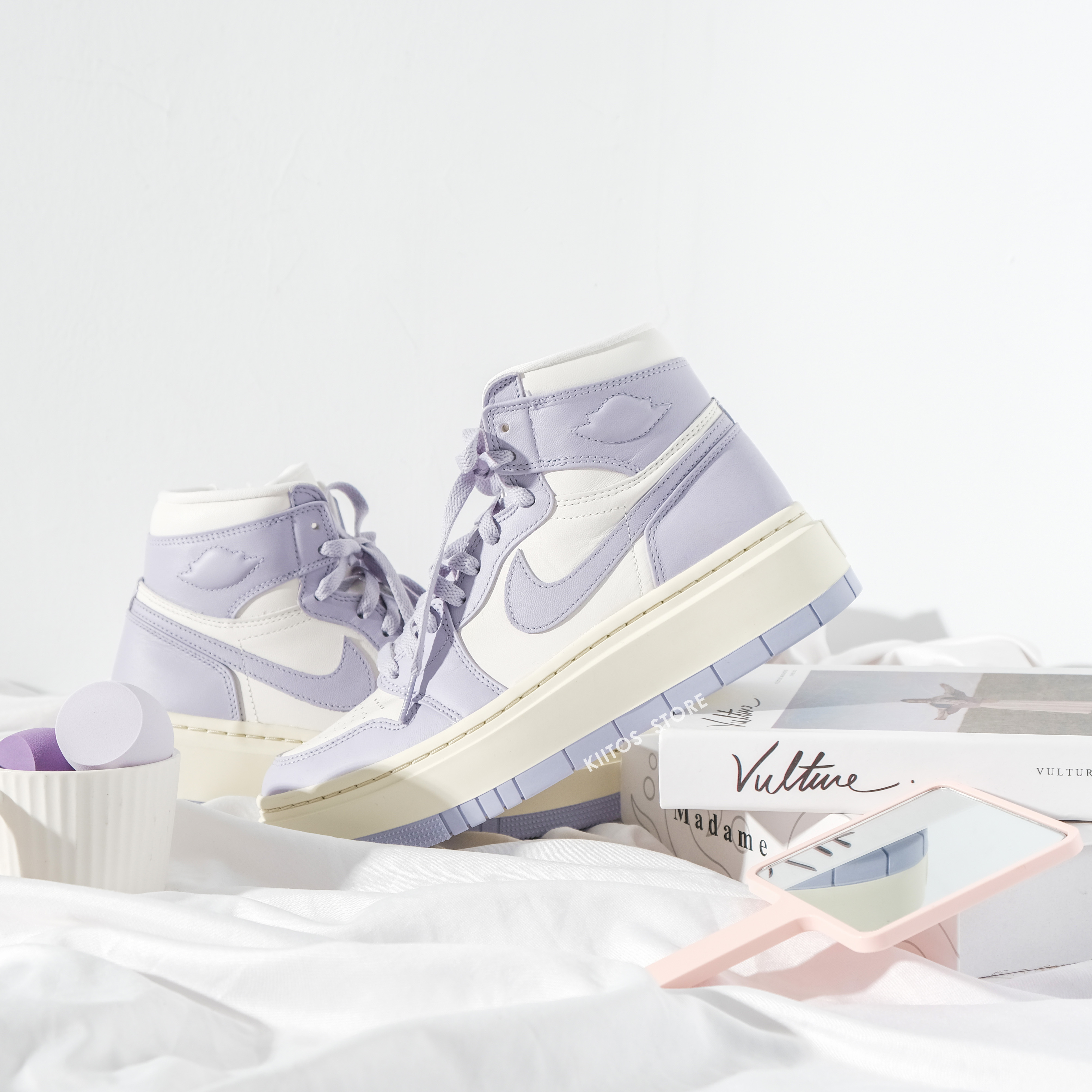 NIKE AIR JORDAN 1 ELEVATE HIGH 薰衣草拿鐵 DN3253-105
