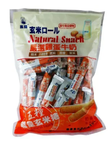 （箱購）鑫豪五糧能量玄米捲420g(5入/箱)