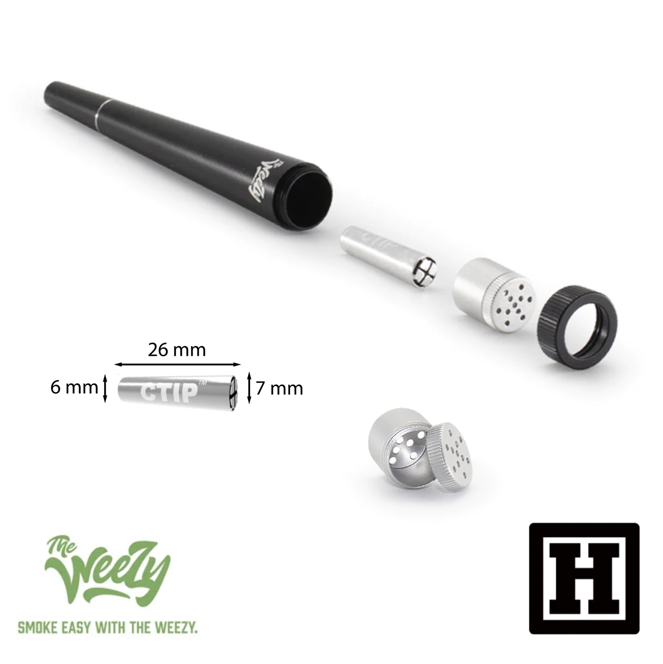 The Weezy 攜帶型 鋁合金菸斗