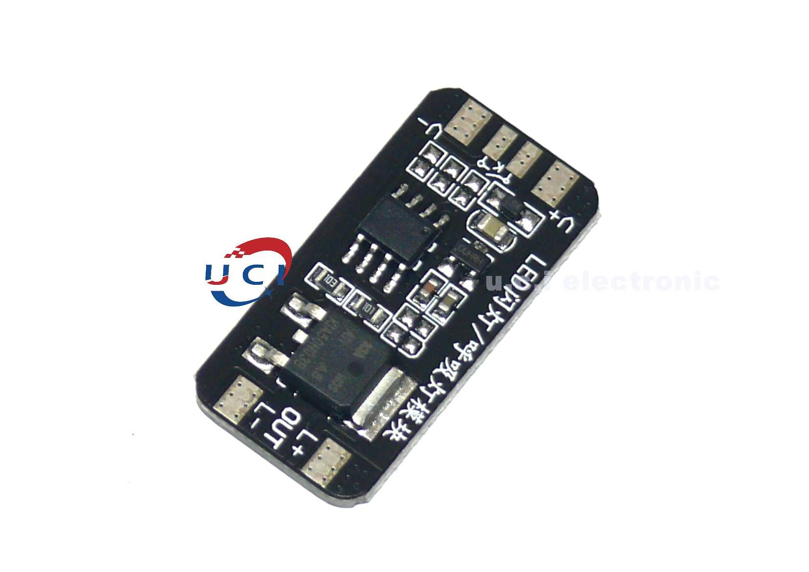【UCI電子】 (4-1) 3-24v呼吸燈模組 led燈漸亮滅漸暗 快慢爆閃 12v節日氛圍燈控制板