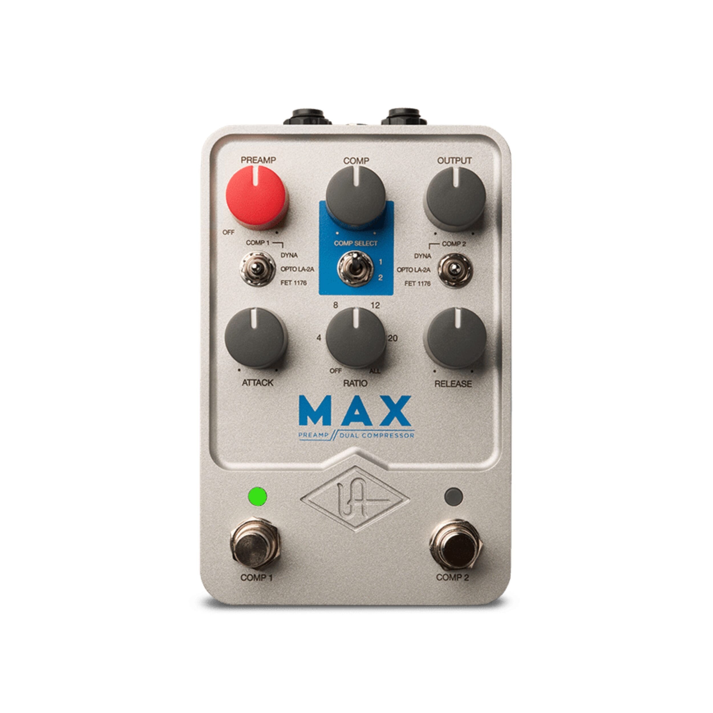 Universal Audio Universal Audio UAFX MAX Preamp & Dual Compressor 效果器 — 三峽吉他 / Bass｜YA! 玩音樂