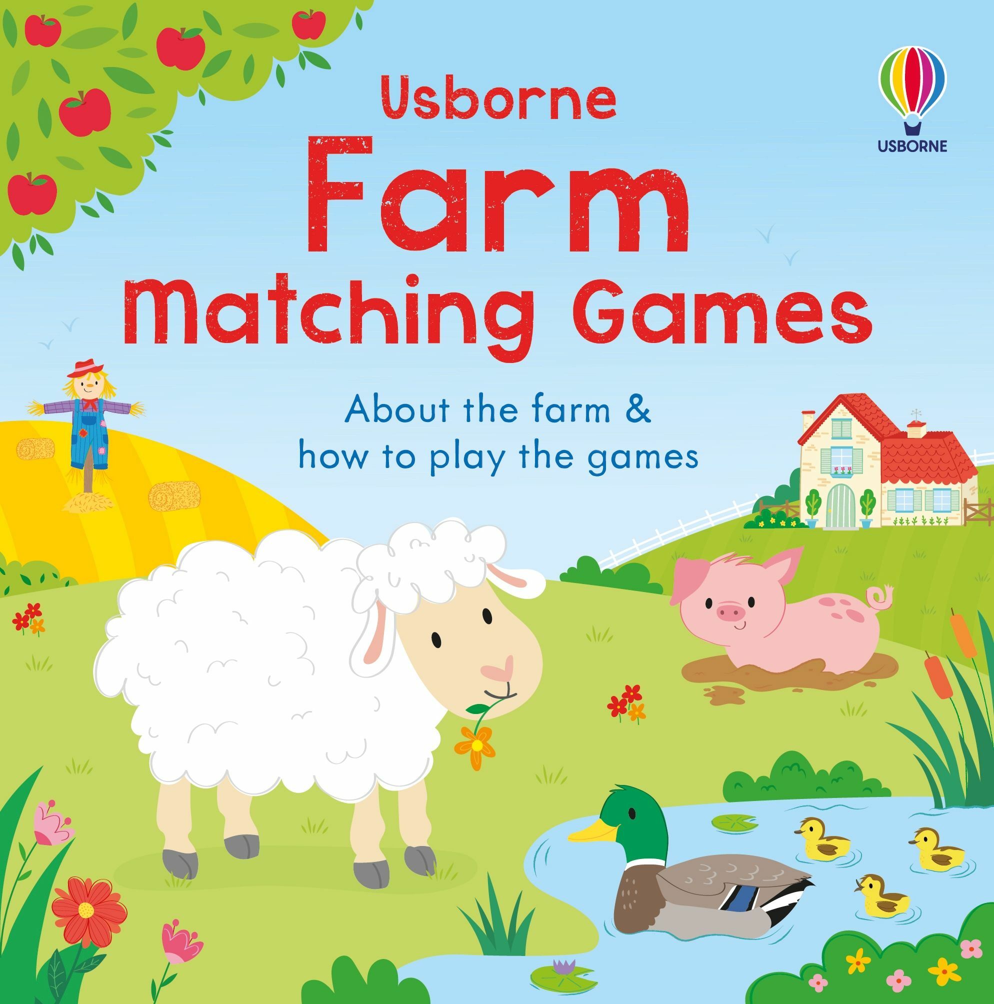 Farm Matching Games And Book