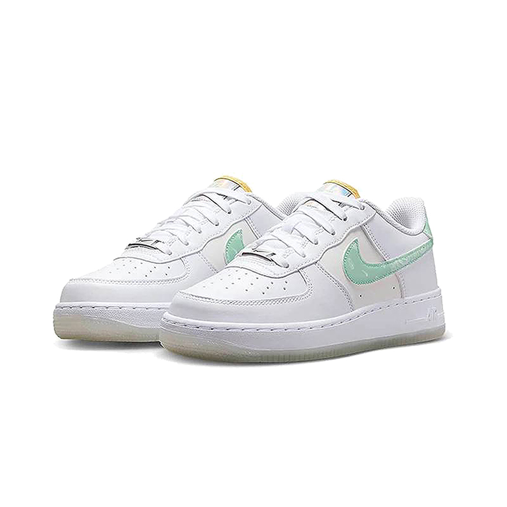 Nike Air Force 1 LV8 薄荷綠變形蟲 果凍底 FJ7706-131